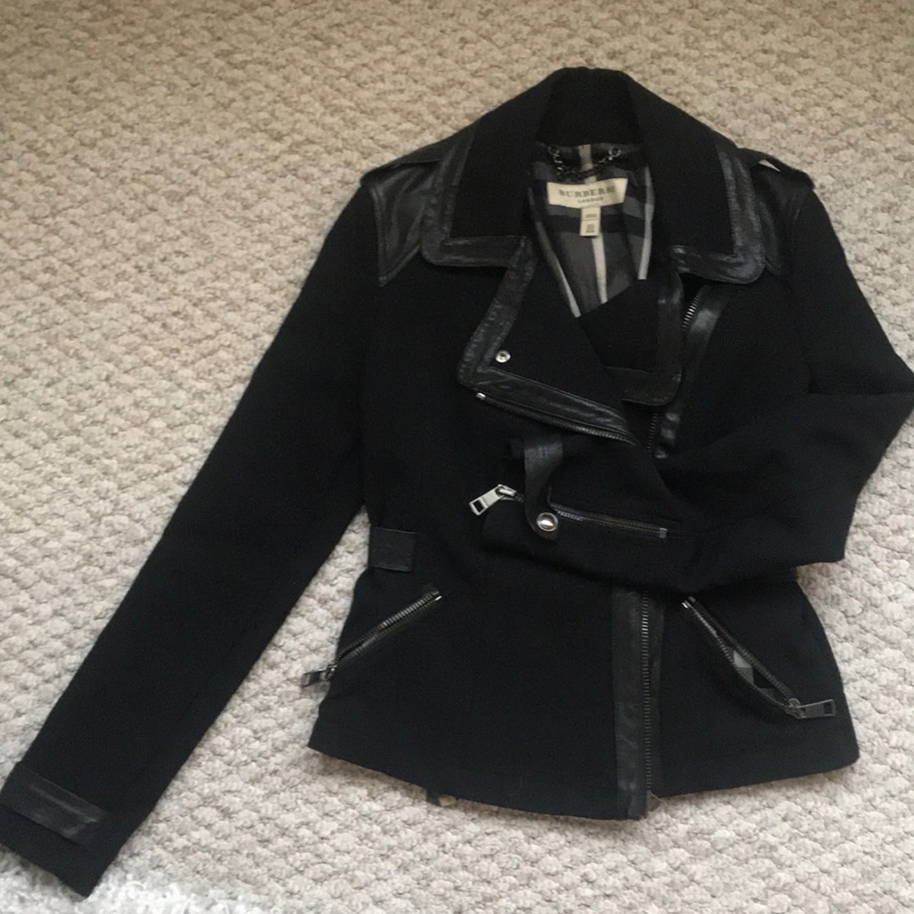 Burberry Leather Jacket